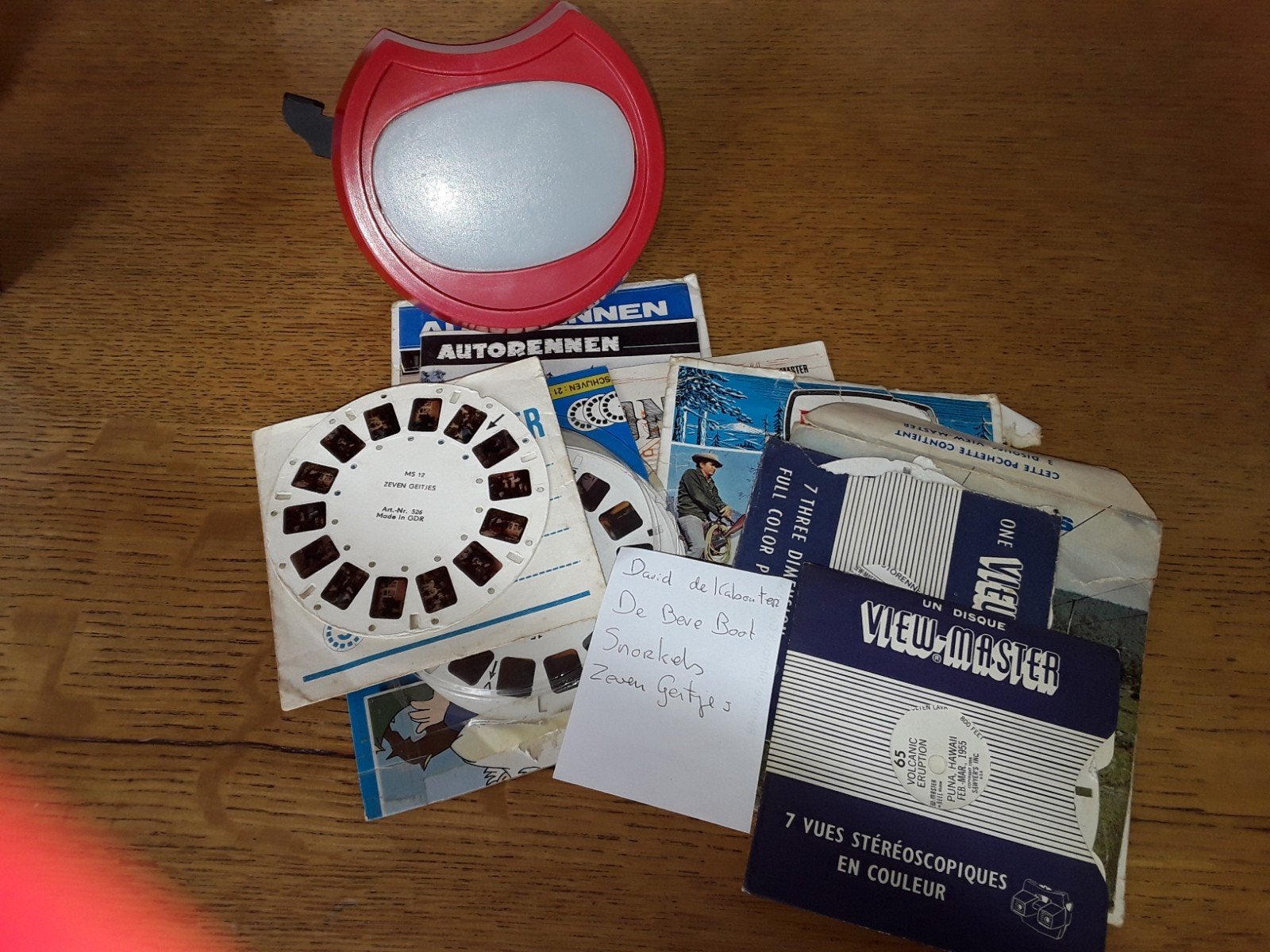 View Master met leuke filmplje, Ophalen, Gebruikt
