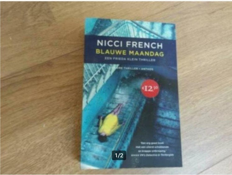 Nicci French - Blauwe Maandag, Ophalen of Verzenden, Zo goed als nieuw