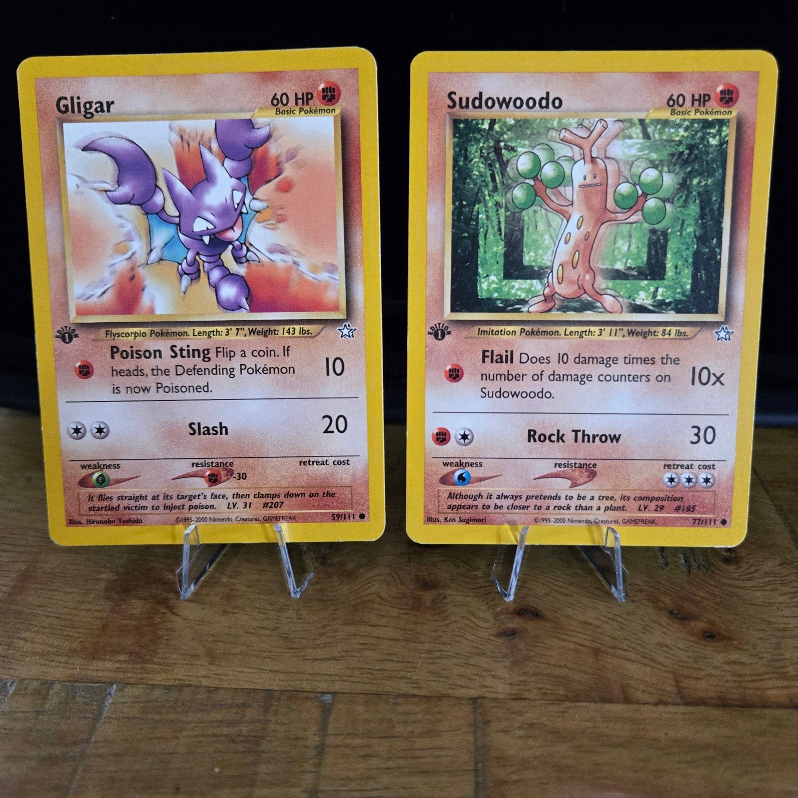 1st Edition Johto Pokémon kaarten - Diverse condities, Hobby en Vrije tijd, Verzamelkaartspellen | Pokémon, Ophalen of Verzenden