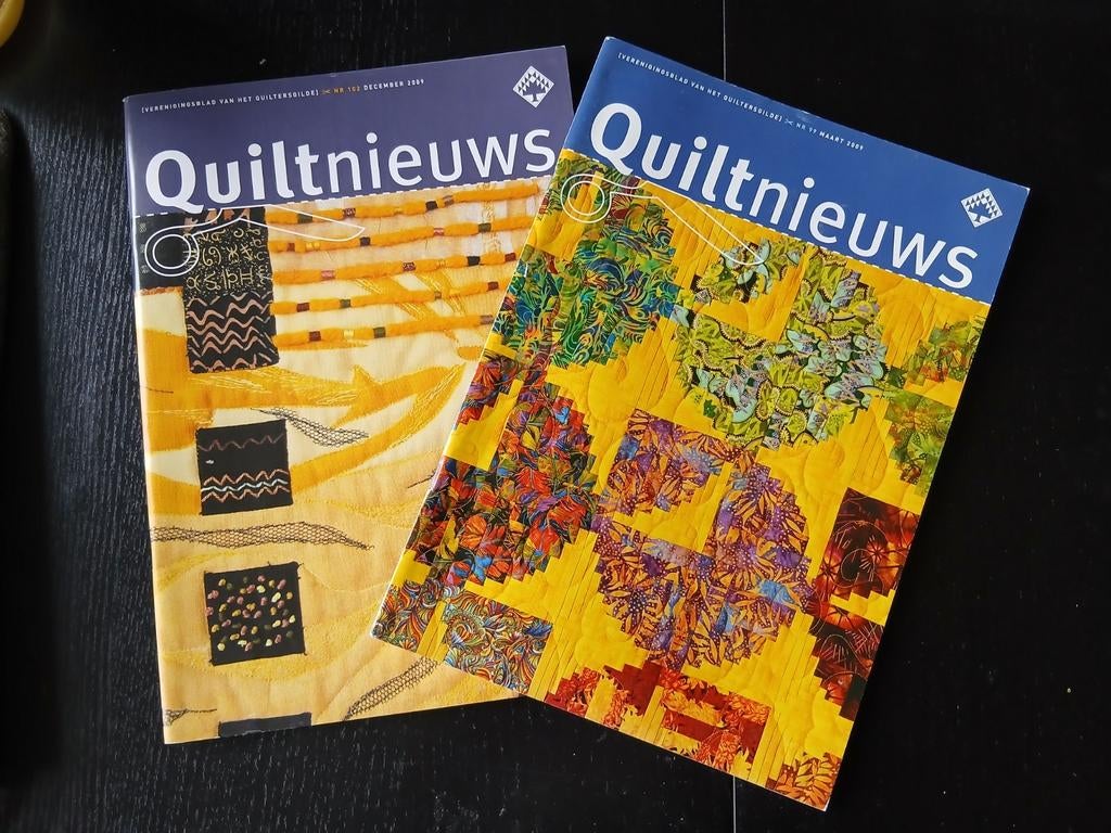 Quiltnieuws nr 99 en 102 2009, Ophalen of Verzenden, Zo goed als nieuw, Overige typen