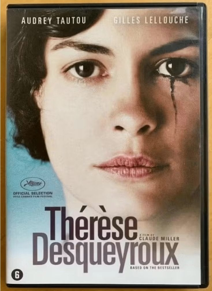 DVD Therese Desqueyroux; Audrey Tautou, Gilles Lellouche, Vanaf 6 jaar, Ophalen of Verzenden, Zo goed als nieuw, Overige gebieden