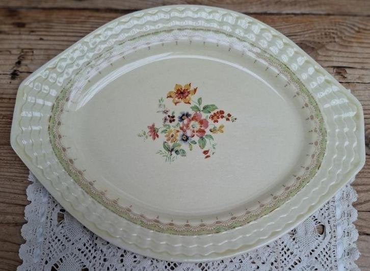 Vintage Engelse Royal Adams, Titian Ware, serveerschaal, Ophalen of Verzenden