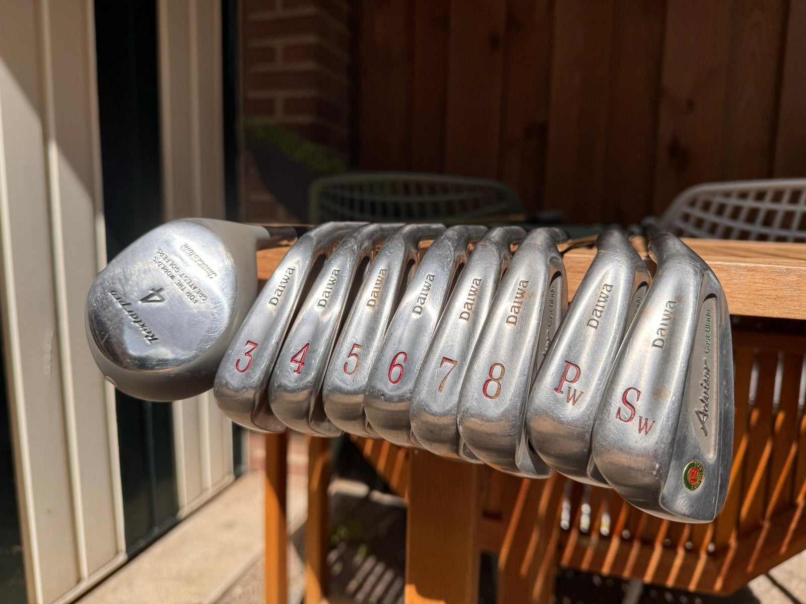 Daiwa Advisor Golf IJzerset (3-SW) met 4-Wood, Ophalen of Verzenden, Gebruikt, Set, Overige merken