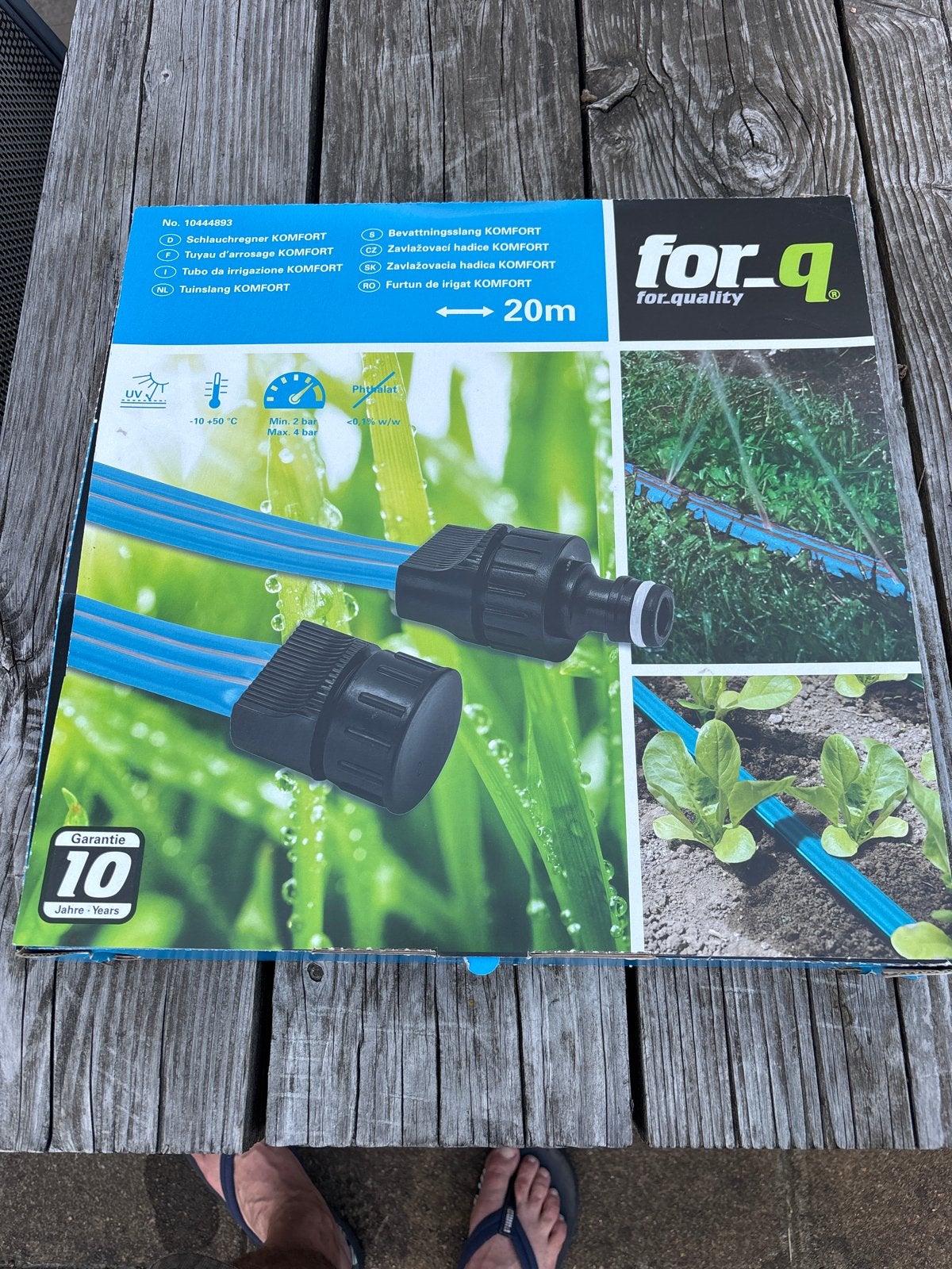 For_q tuinslang 20m - Ideaal voor tuinirrigatie, Ophalen, Zo goed als nieuw, Tuinslang