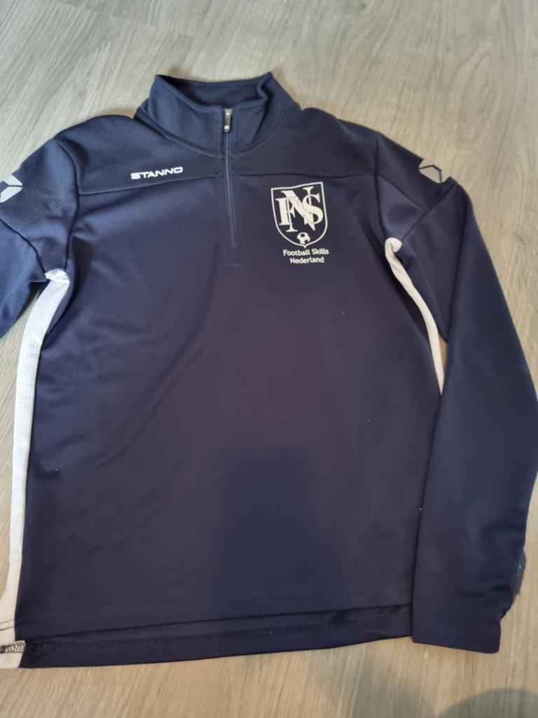 Sport trui -vest maat 152., Ophalen, Blauw, Overige maten, Voetbal