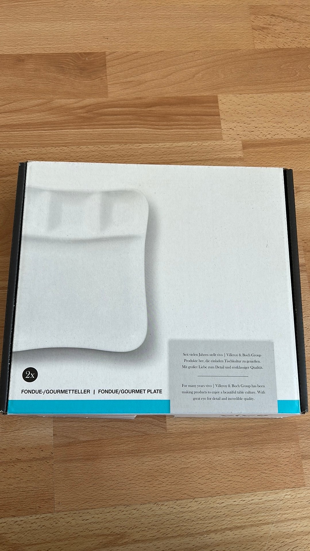 Nieuw 6 vivo villeroy & boch gourmetborden, Ophalen, Nieuw, Bord(en), Overige stijlen