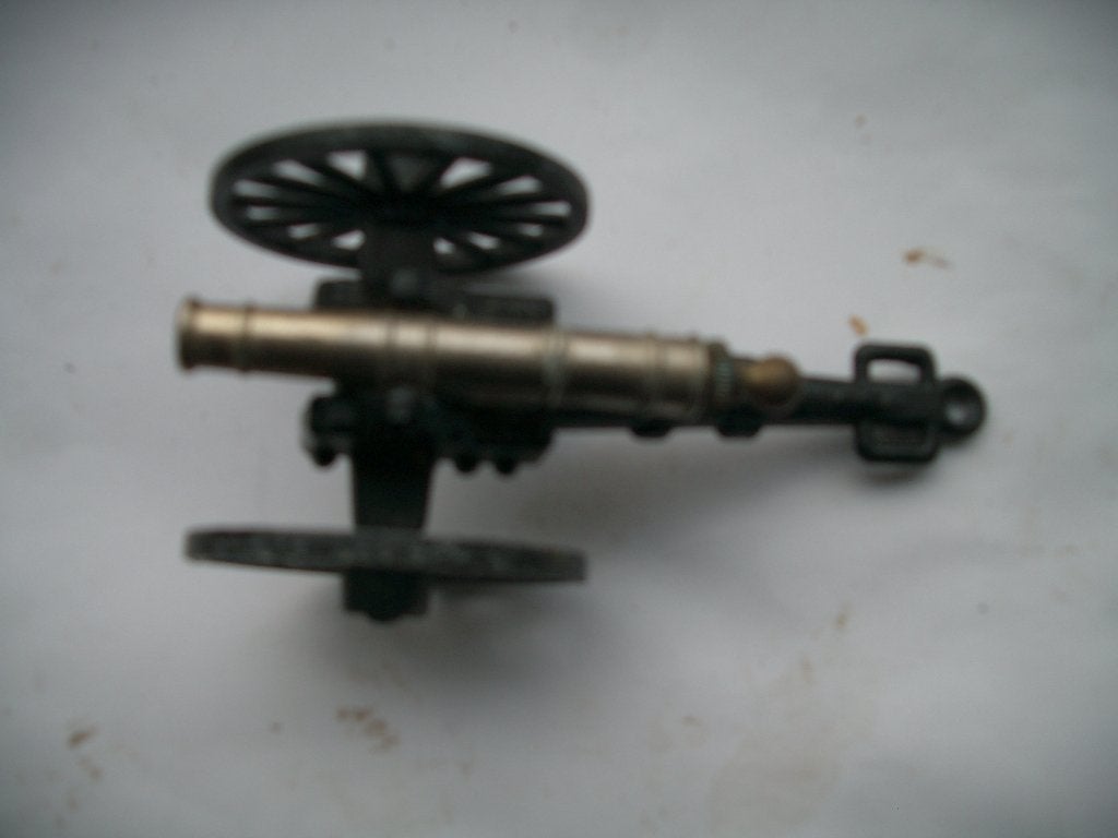 landmacht kanon miniatuur brons rvs aluminium verzamelen, Verzamelen, Ophalen of Verzenden, Landmacht, Overige gebieden, Miniatuur of Beeldje