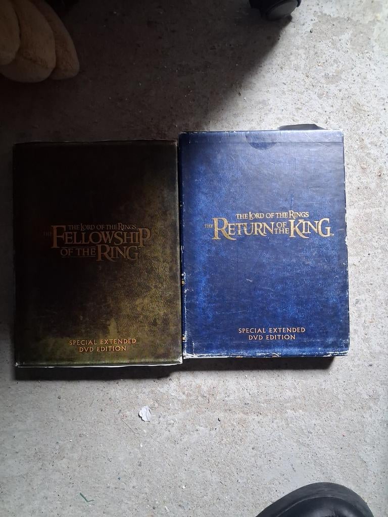 LOTR Extended Editions DVD Verzamelbox, Vanaf 12 jaar, Ophalen, Zo goed als nieuw