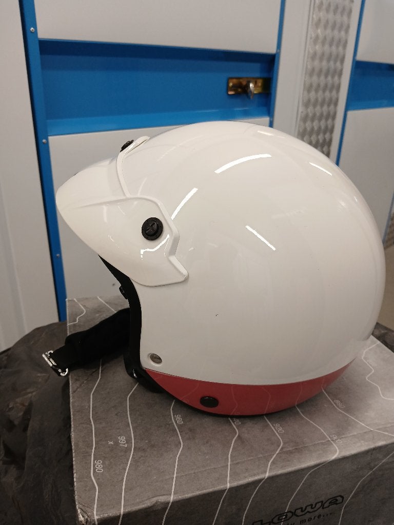 Helm, Fietsen en Brommers, Brommerhelmen, Ophalen, Zo goed als nieuw