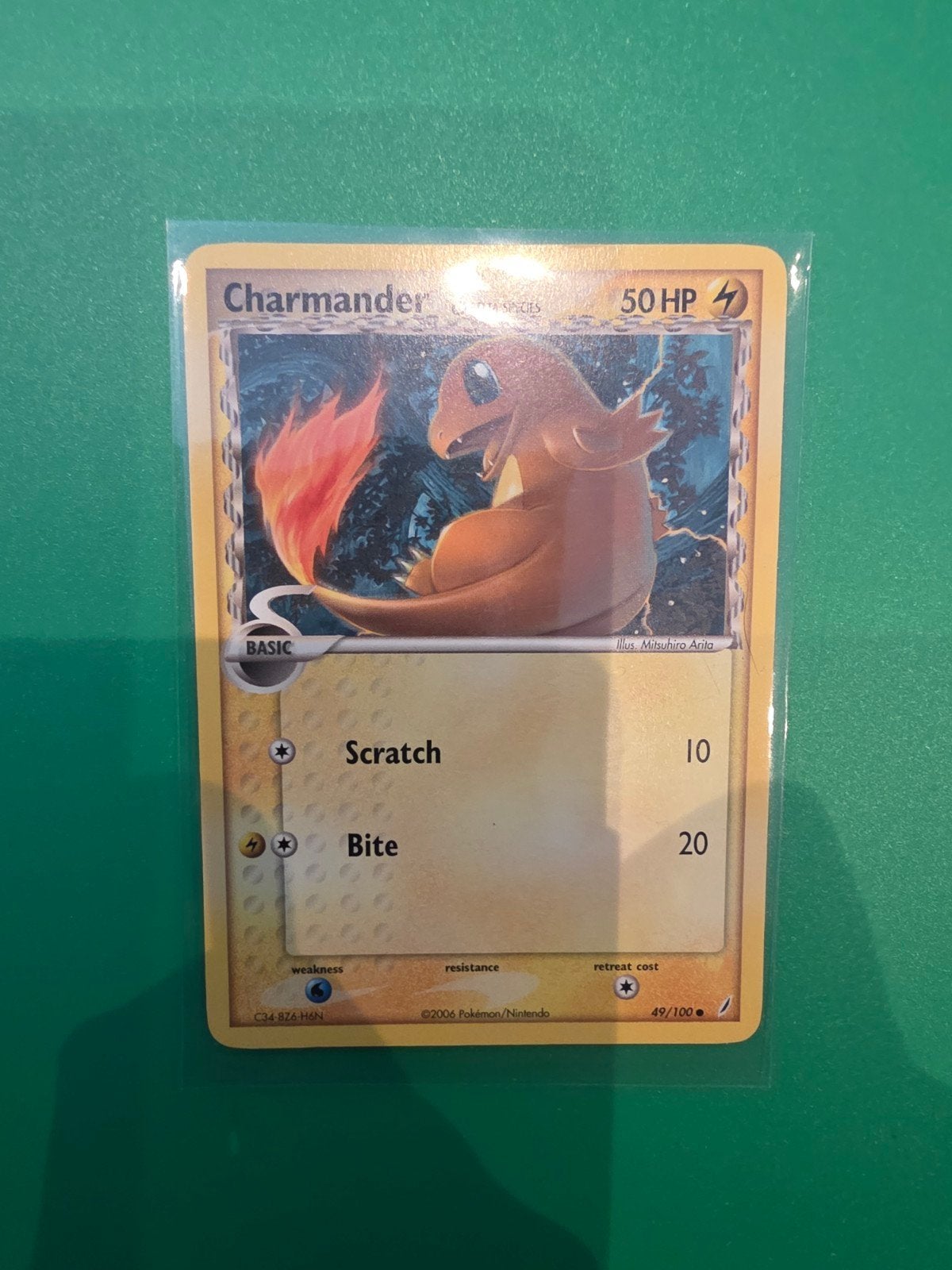 Charmander 49/100, Ophalen of Verzenden, Zo goed als nieuw