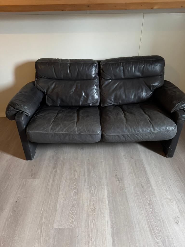 DeSede 2,5 zits bank DS 70, Ophalen, Gebruikt, Tweepersoons, Leer