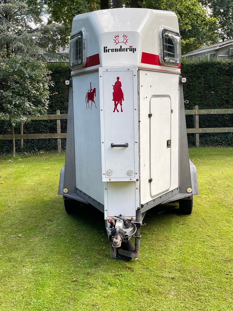 Brenderup 1,5 paards paardentrailer / in zeer goede staat, Ophalen, Zo goed als nieuw, Overige materialen, 1½-paards trailer