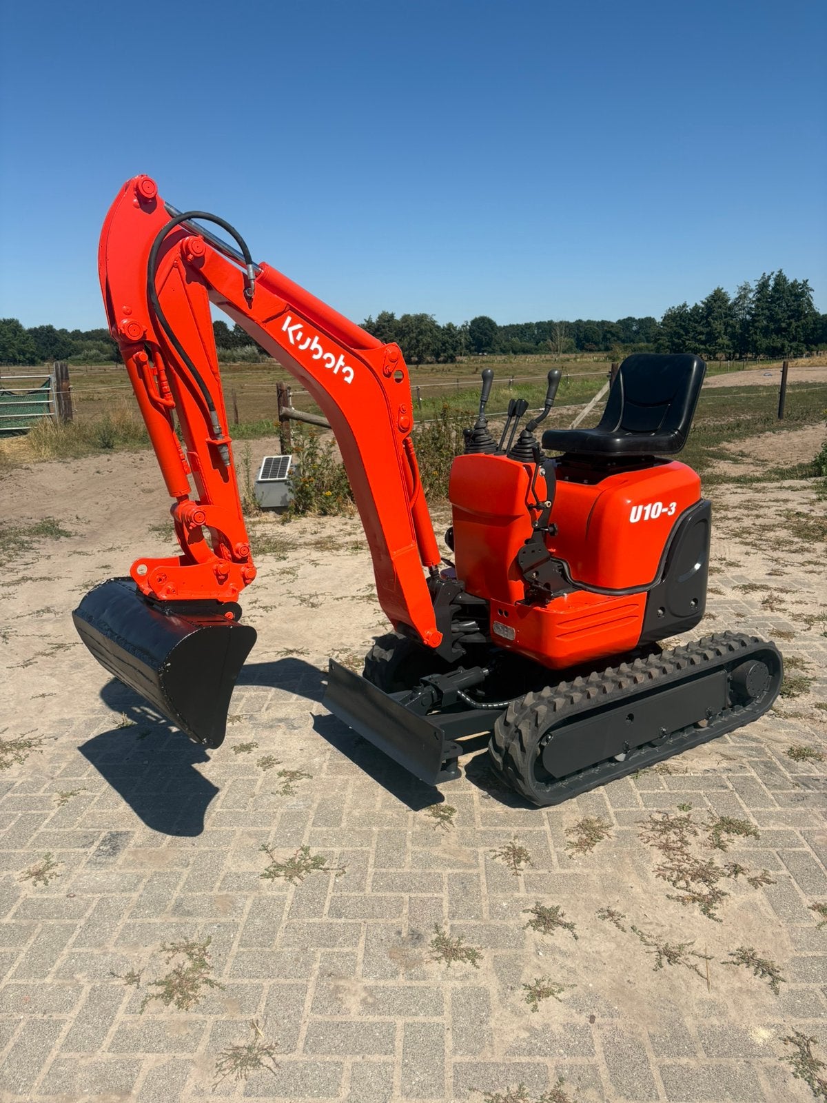 Kubota U10-3 (bj 2013) Minigraver graafmachine, Zakelijke goederen, Kubota, Graafmachine, Kubota, Ophalen
