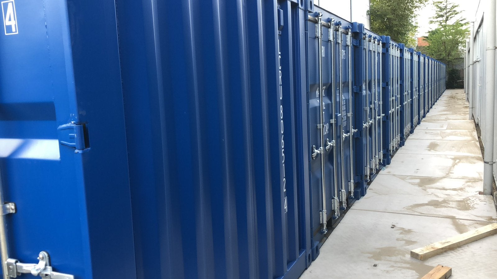 Te huur 8 ft opslagcontainer in Waddinxveen, Ophalen