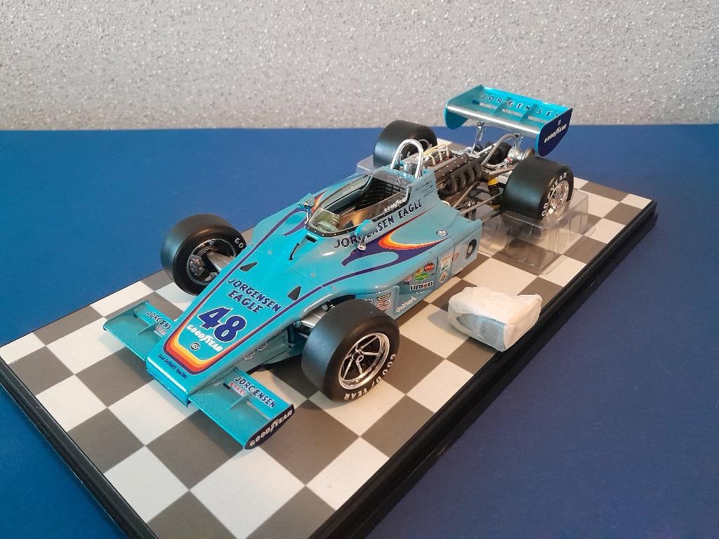 1:18 Carousel 1 Jorgensen Eagle #48, Winner Indy 500 1975, Ophalen of Verzenden, Nieuw, Auto, Overige merken