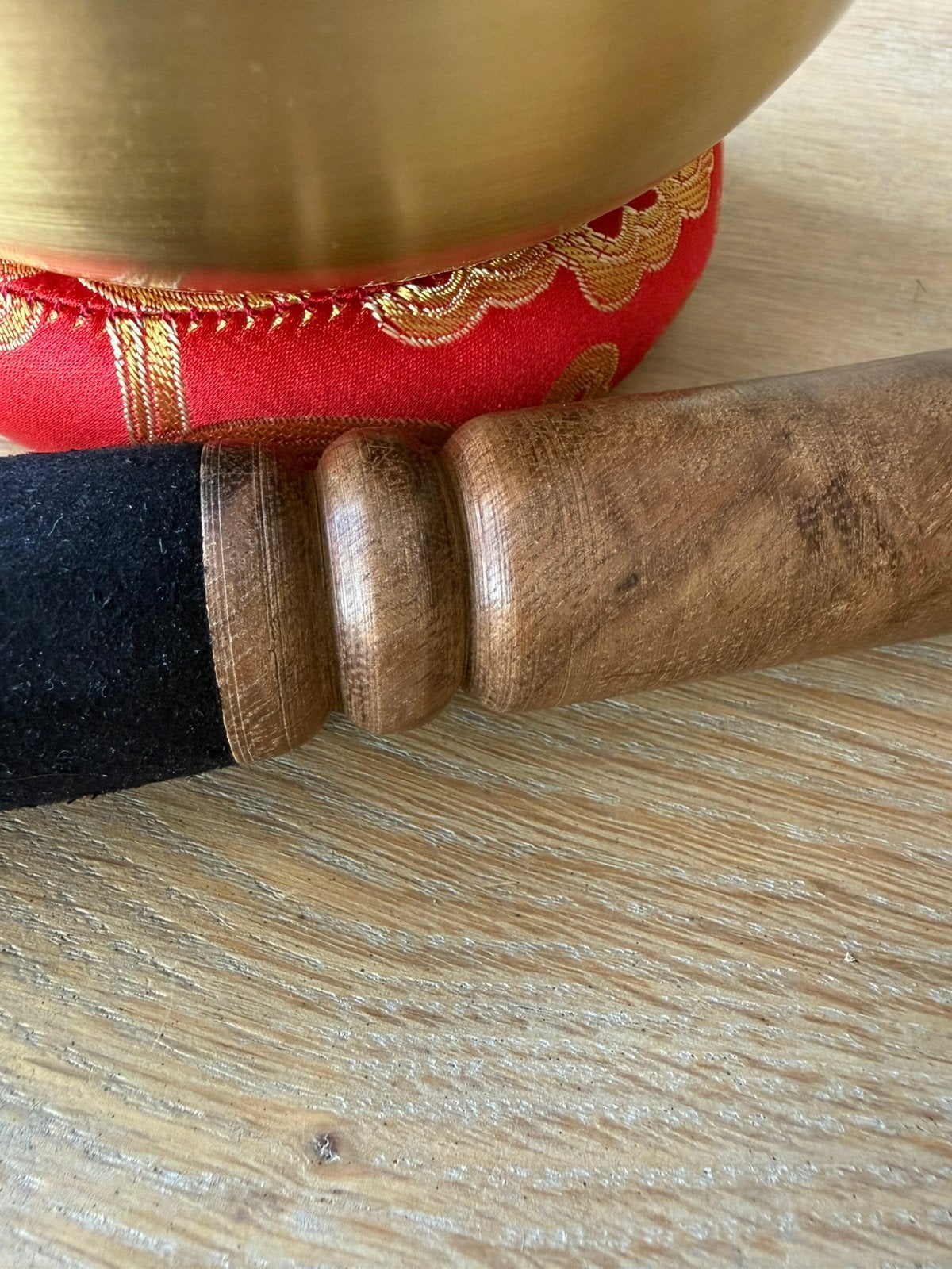 Klankschaal 12 cm incl. Klopper en klankschaal kussen, Ophalen of Verzenden, Nieuw, Overige soorten