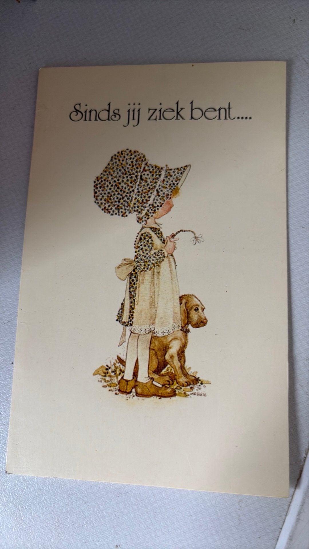Kaart holly hobbie, Verzenden, 1980 tot heden
