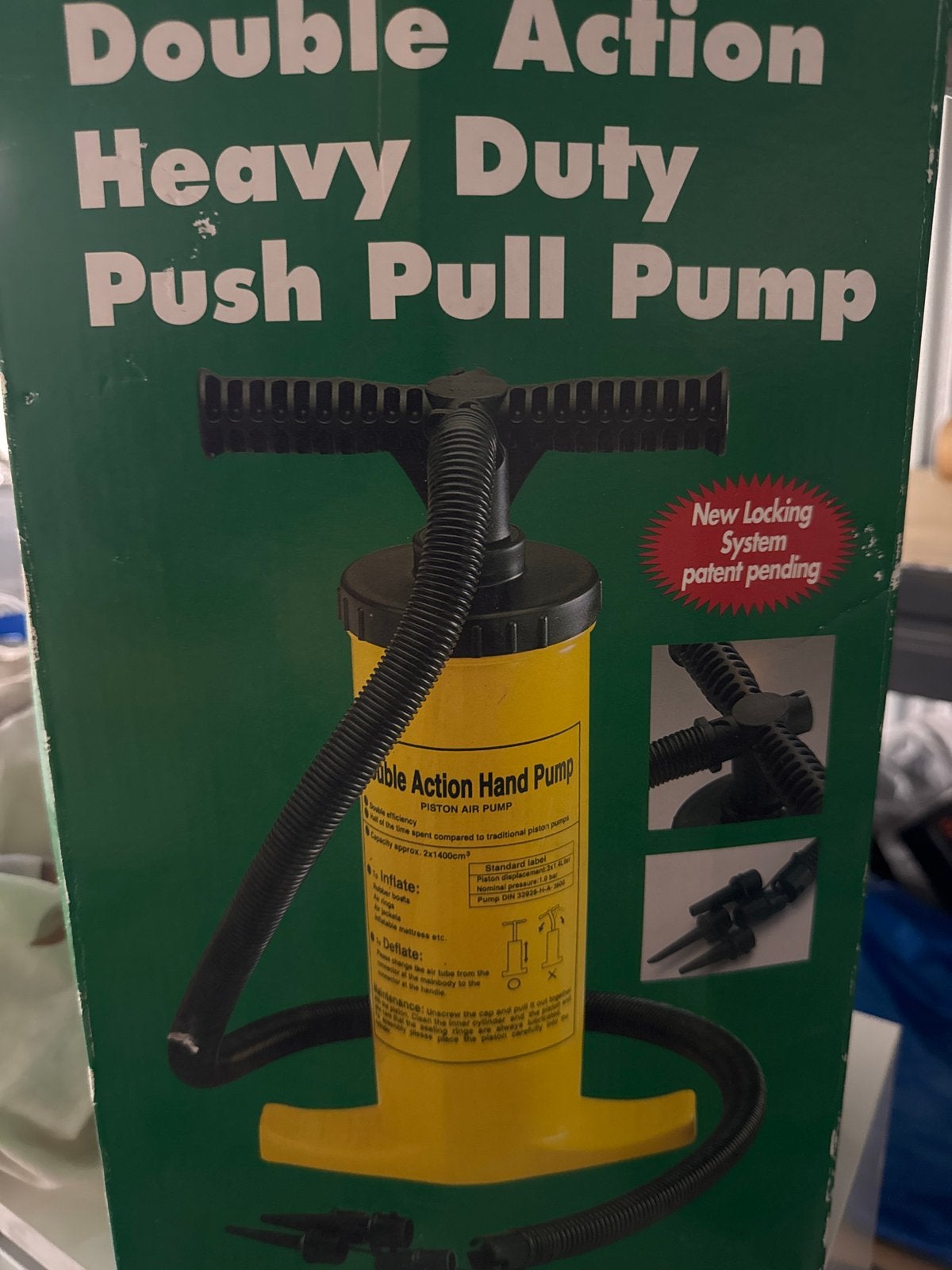 Double Action Heavy Duty Push Pull Pomp - Zo goed als nieuw, Ophalen, Zo goed als nieuw, Handmatig