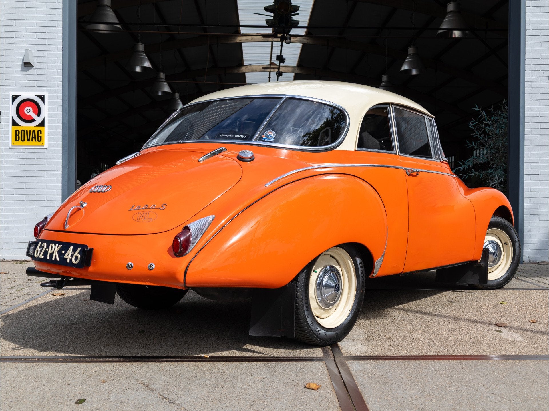 Auto union 1000 SUPER *Rally Spec* (bj 1962), 54 pk, Zwart, Alcantara, Bedrijf