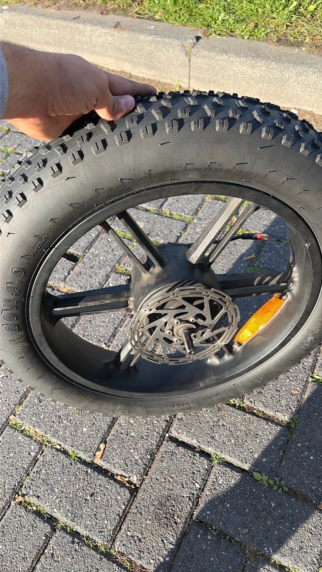 Fatbike motor, Motoren, Ophalen