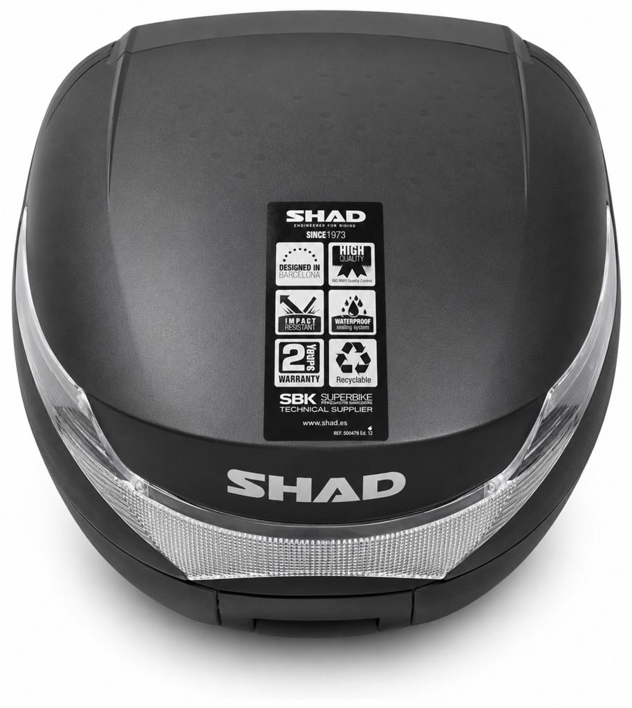 SHAD Topkoffer Motorfiets - kort gebruikt, Ophalen of Verzenden, Zo goed als nieuw