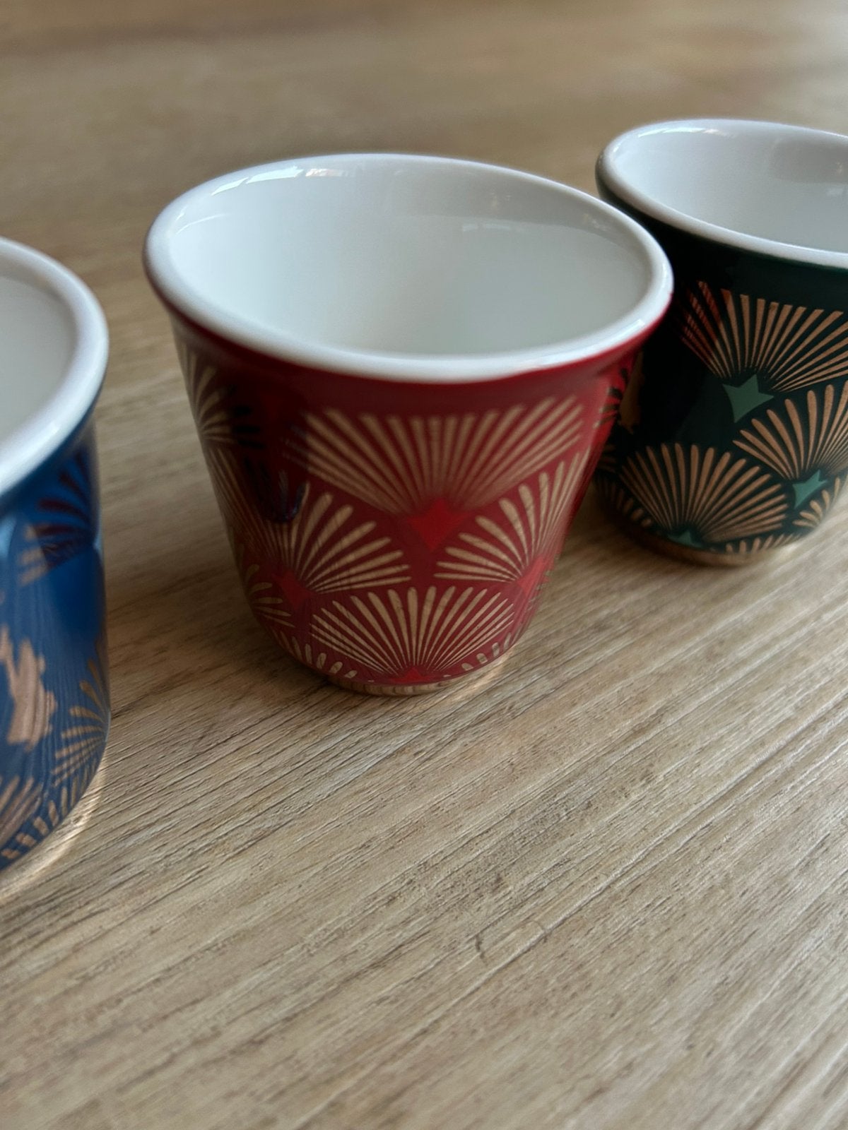 4 Bialetti Deco Glamour espresso kopjes nieuw, Overige merken, Nieuw, Ophalen of Verzenden, Overige stijlen
