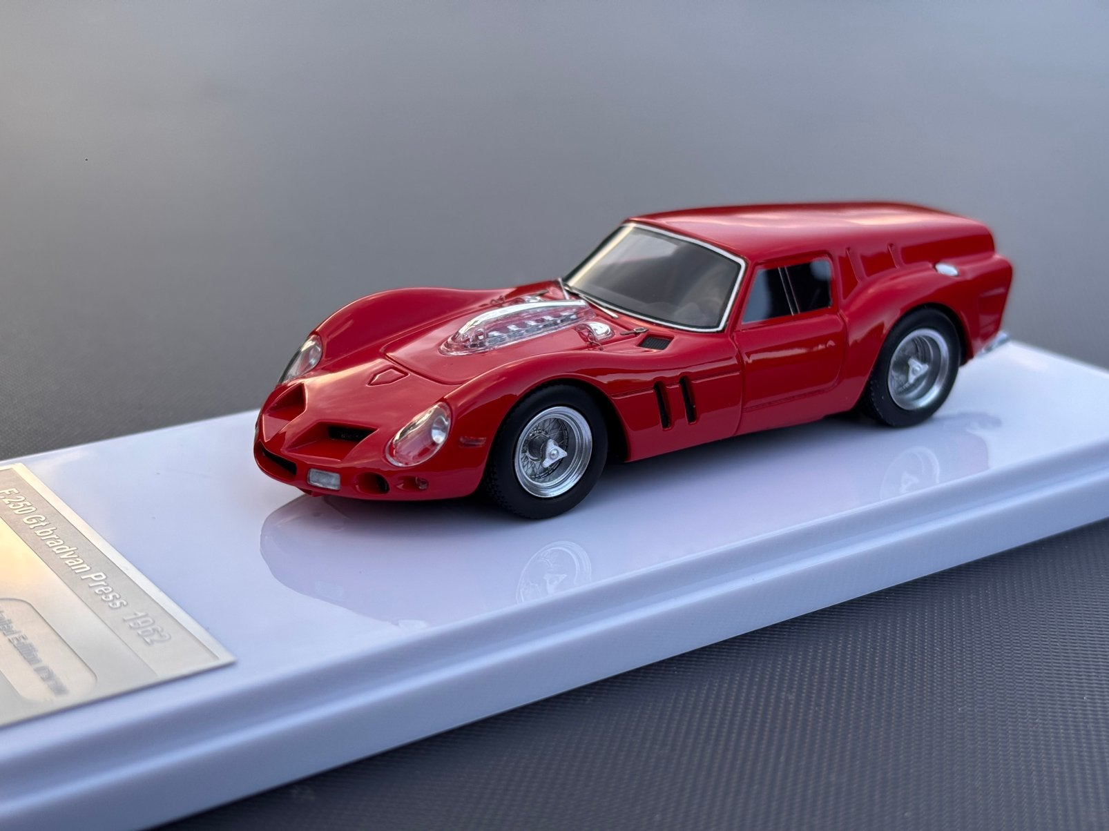 Ferrari 250 Breadvan rood Tecnomodel 1:43 ! C4F, Overige merken, Auto, ., Nieuw