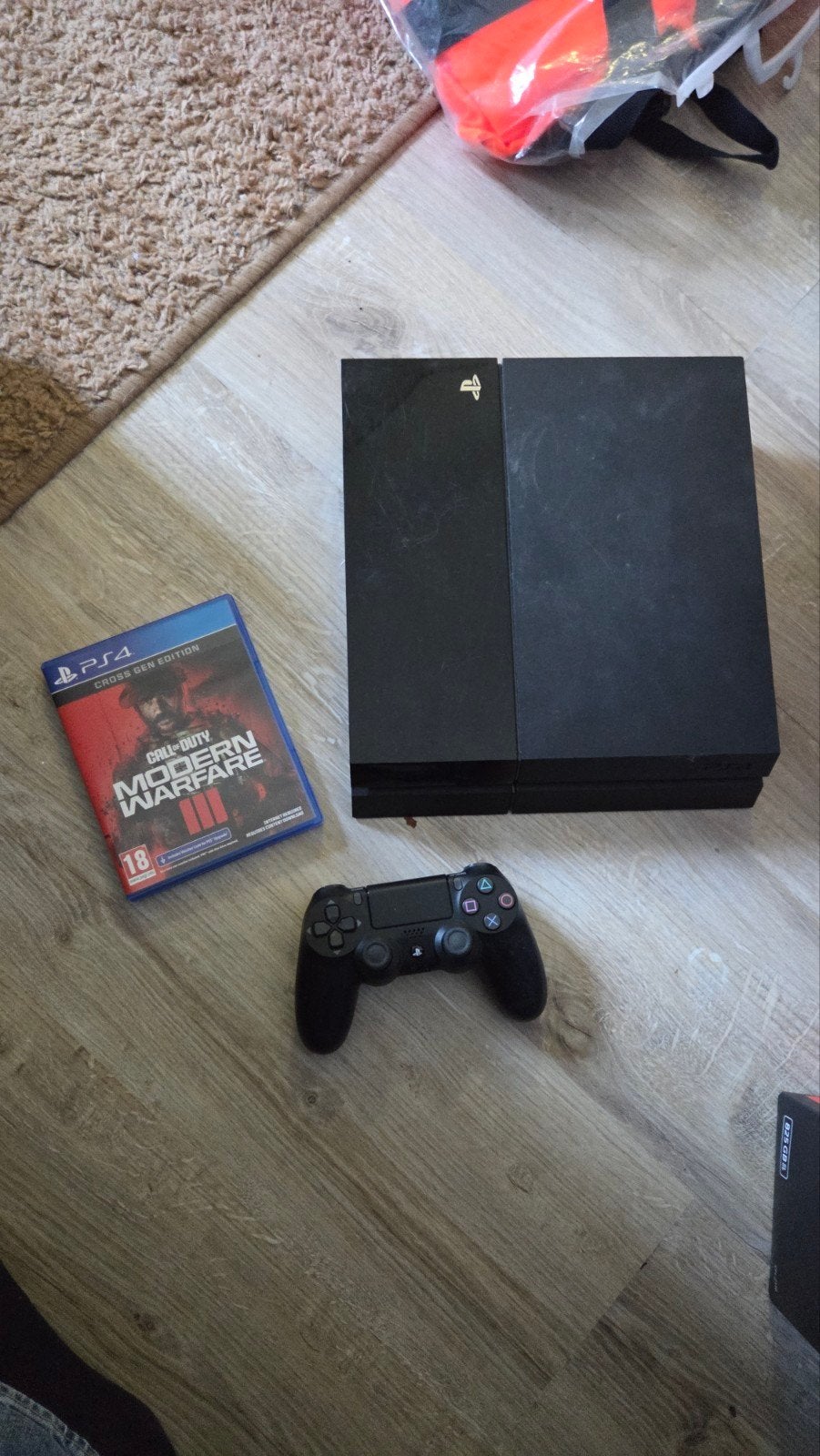 PlayStation 4 met controller en Call of Duty, Spelcomputers en Games, Ophalen of Verzenden, Gebruikt, Met 1 controller, Met games