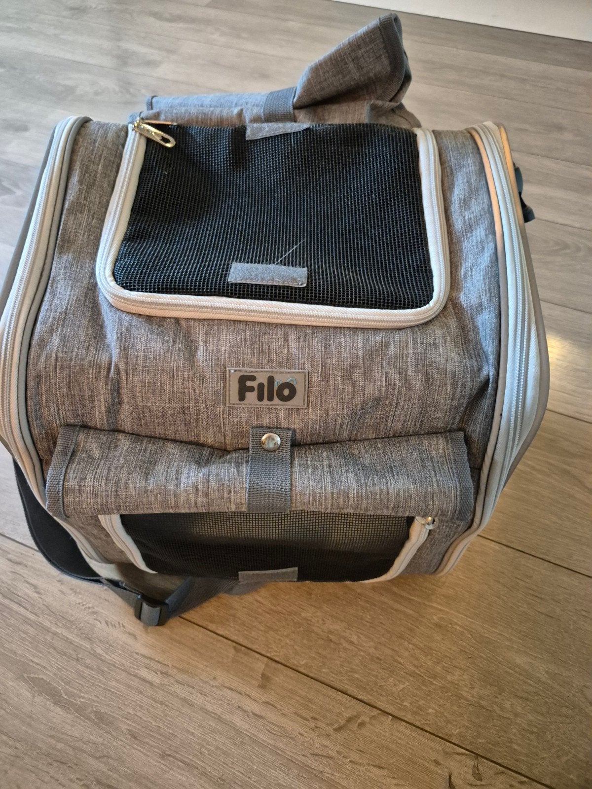 honden/kattentransport (fiets) tas en rugzak, Ophalen, Zo goed als nieuw