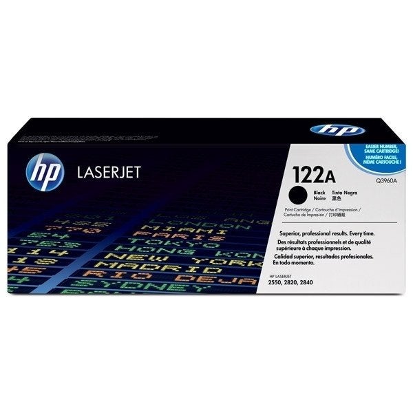 HP 122A (Q3960A) Black Original LaserJet Toner