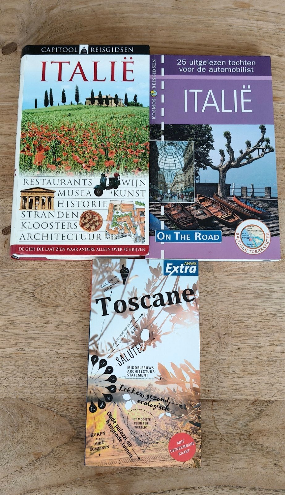 Reisgidsen Italië: Capitool, Kosmos, ANWB Toscane, Europa, Ophalen of Verzenden, Reisgids of -boek, Gelezen