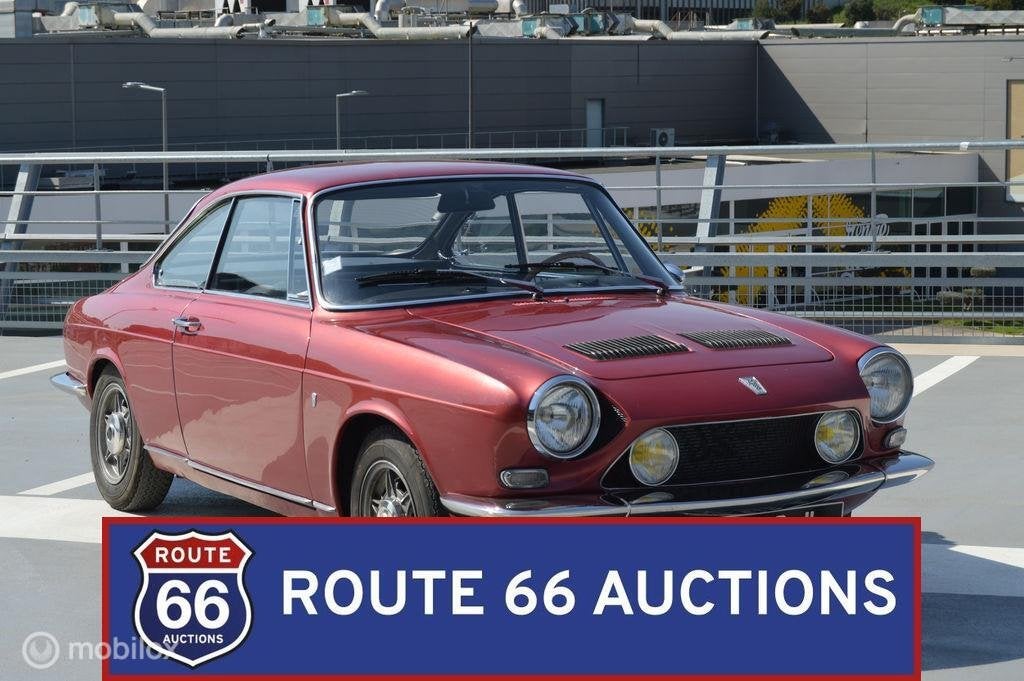 Simca 1200 S Coupé | 1969 | Route 66 Auctions, Auto's, Overige merken, Overige carrosserieën, Zwart, Bedrijf