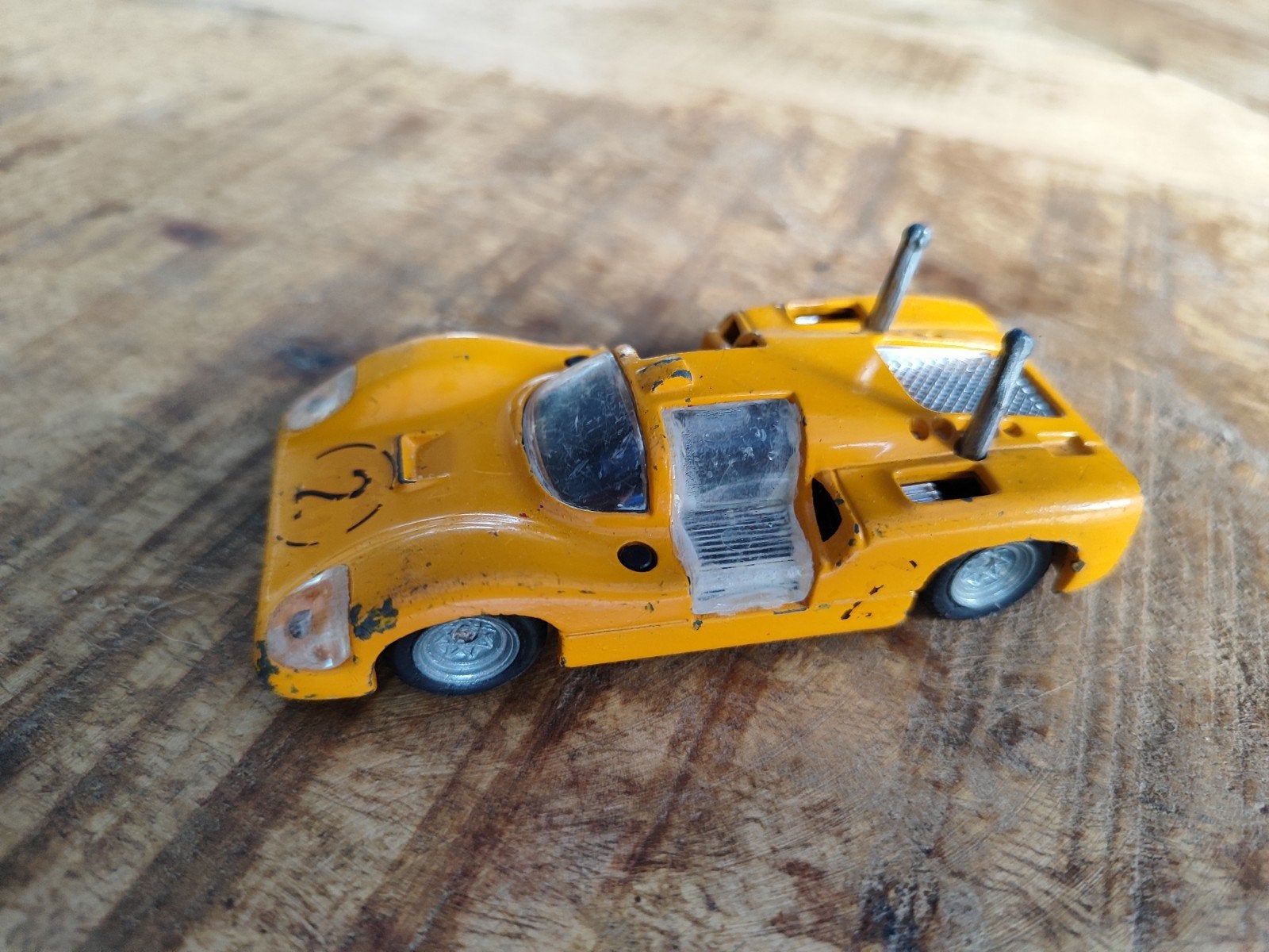 Politoys  chaparral 2F, Hobby en Vrije tijd, Modelauto's | 1:43, Ophalen of Verzenden, Gebruikt, Auto, Overige merken