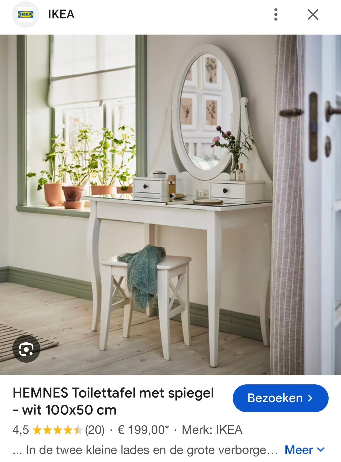 Meakup van IKEA, Ophalen, Zo goed als nieuw, 50 tot 100 cm, Minder dan 100 cm