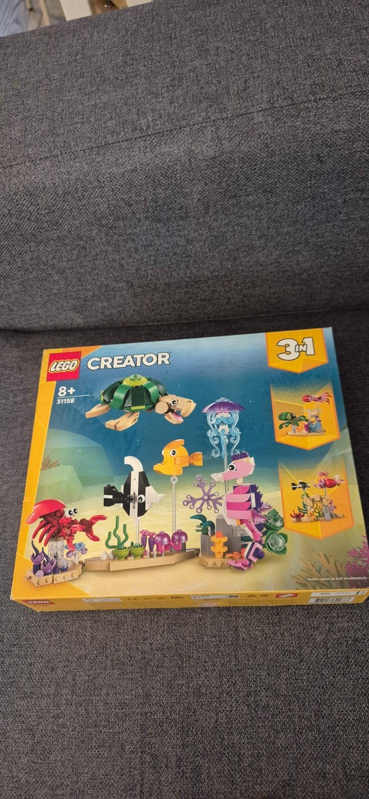 Lego Creator 31158 Zee Dieren Onderwater Wereld 3-in-1, Compleet, Lego, Ophalen of Verzenden, Zo goed als nieuw