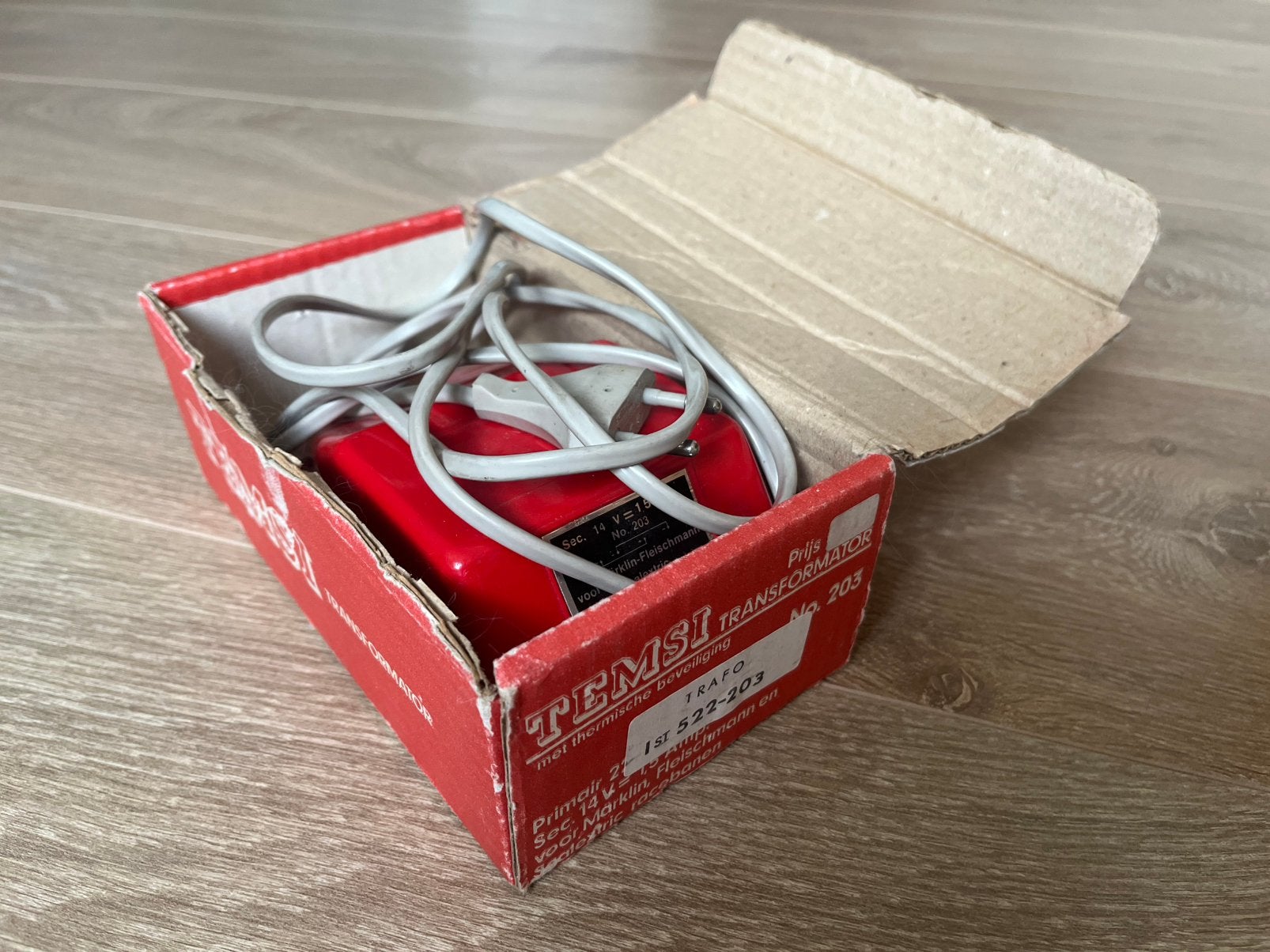 Temsi transformator in originele verpakking, Ophalen of Verzenden, Zo goed als nieuw, Elektrisch, Overige merken