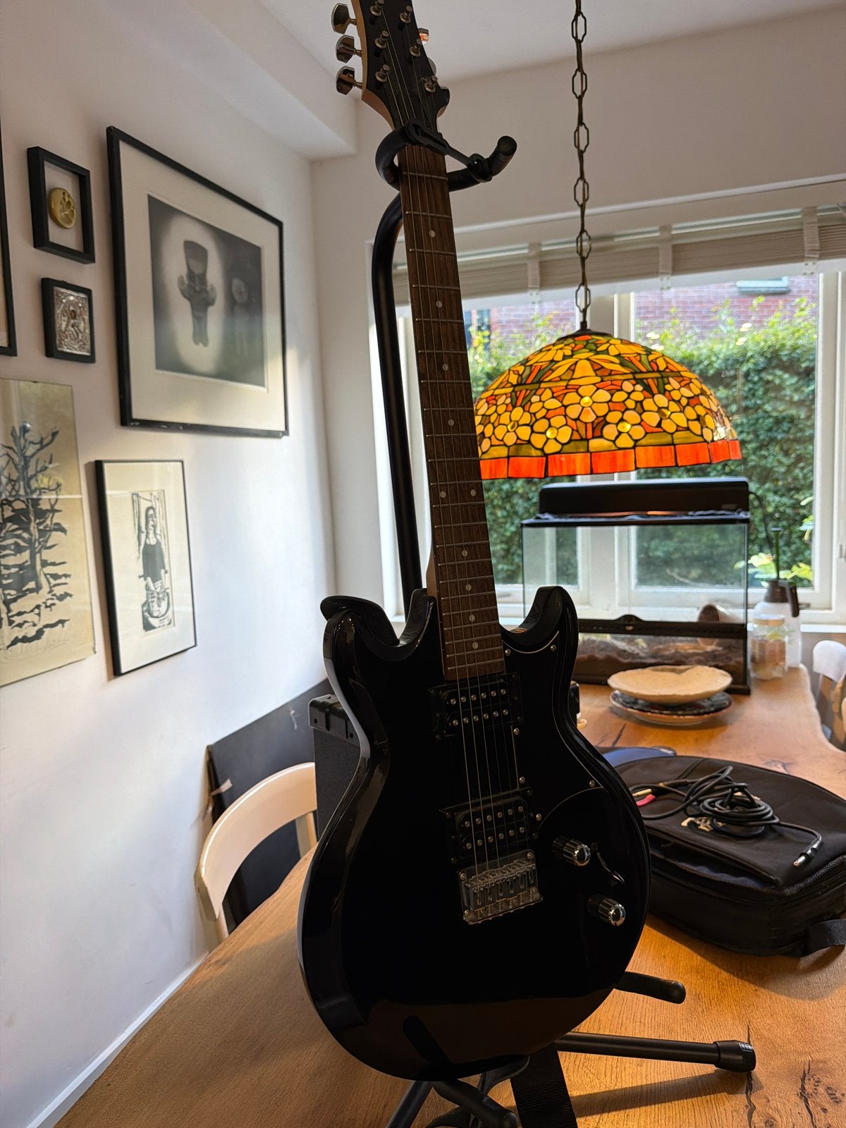 Ibanez GIO elektrische gitaar met Roland Cube 20x versterker, Muziek en Instrumenten, Ophalen, Gebruikt, Ibanez, Met versterker