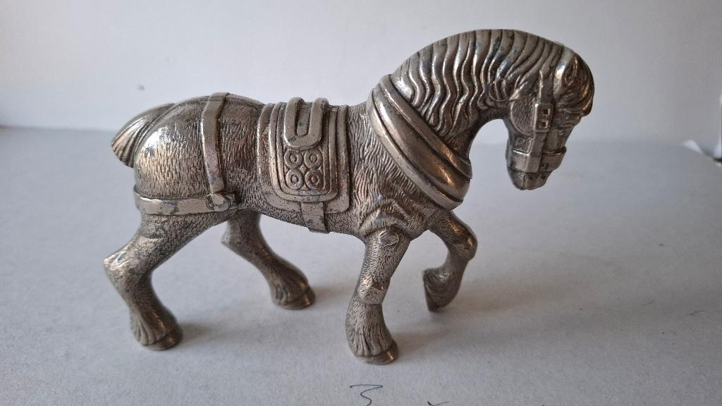 Welsh Paard tin +/- 1900, Ophalen of Verzenden