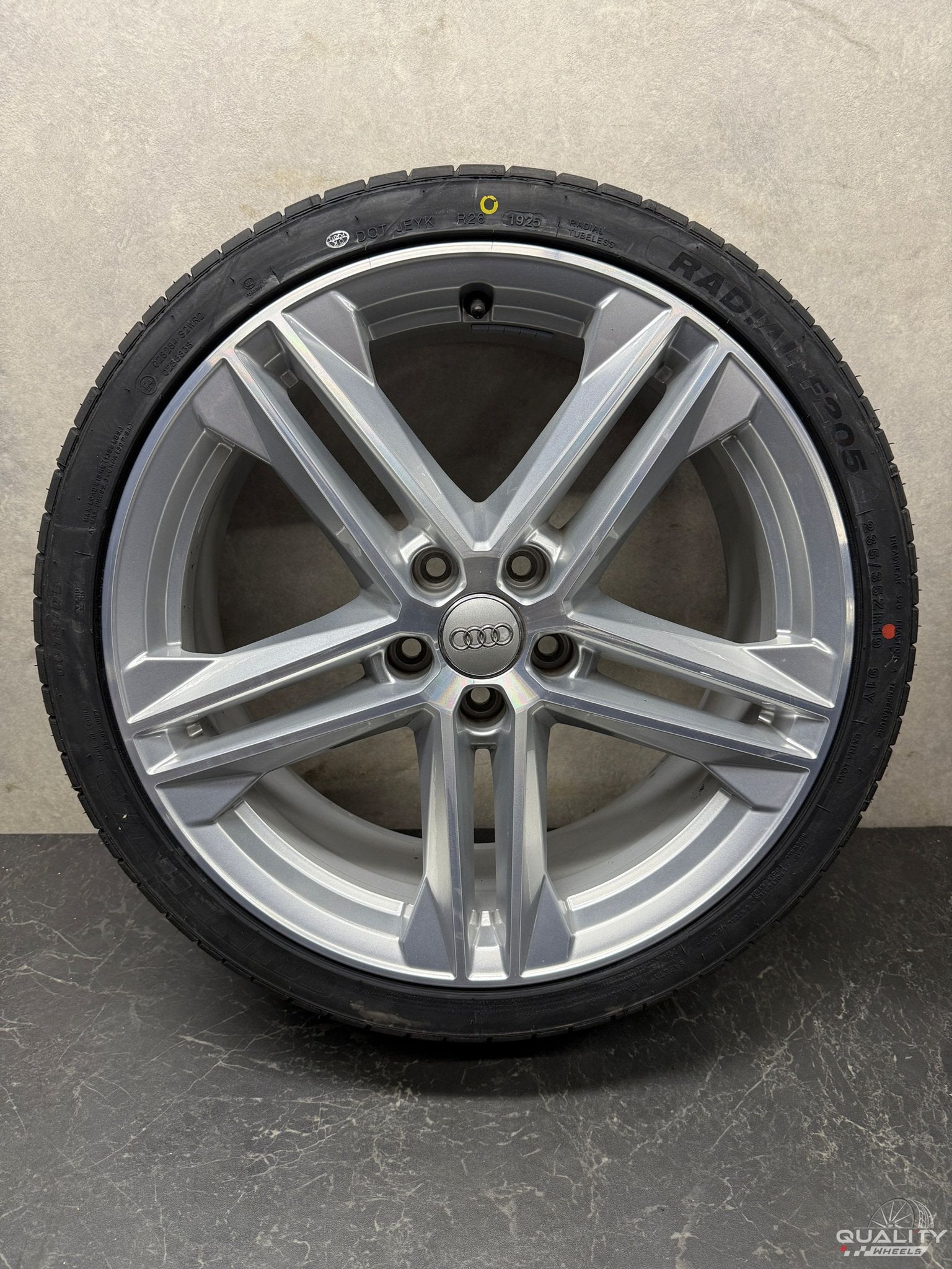 19” Audi A3 S3, Seat Leon Cupra Velgen + Banden 235/35/19 23, Auto-onderdelen, Banden en Velgen, 19 inch, Gebruikt, -, -