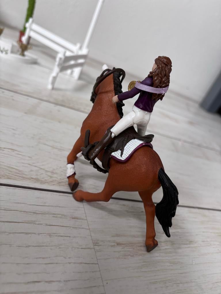 Schleich Horse Club Paarden Concours Set, Ophalen of Verzenden, Zo goed als nieuw