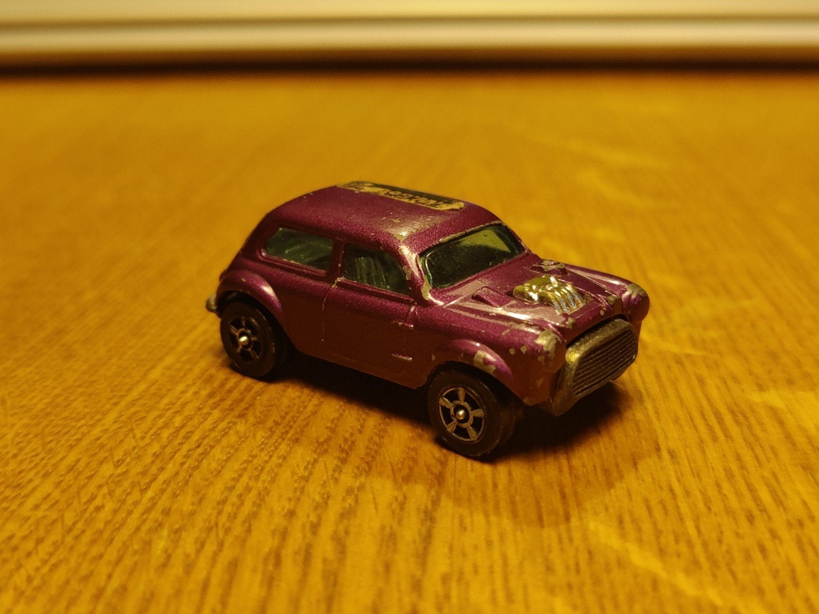 Corgi Juniors 1300 Mini Cooper S PAARS, Ophalen of Verzenden, Zo goed als nieuw, Auto
