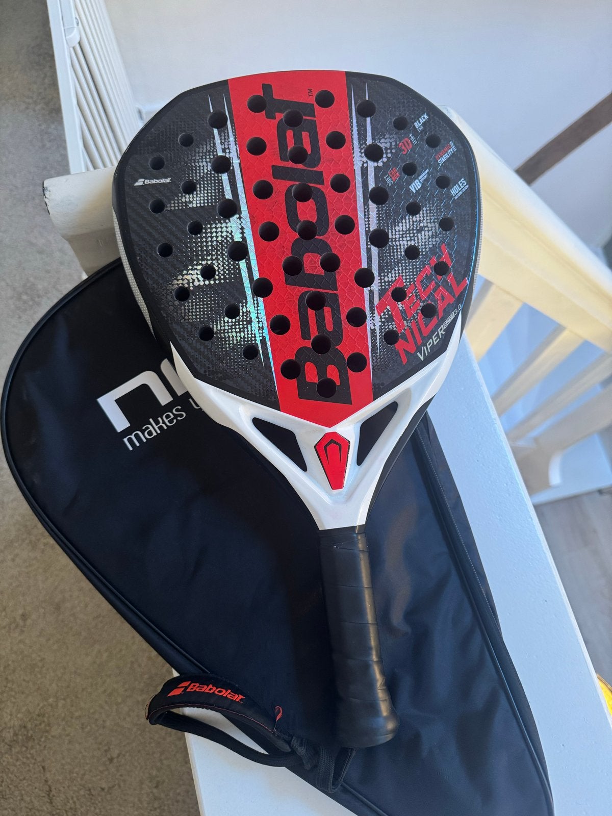 Babolat padel Technical Viper   2026 - Zo goed als nieuw, Sport en Fitness, Padel, Ophalen of Verzenden, Zo goed als nieuw, Padelracket