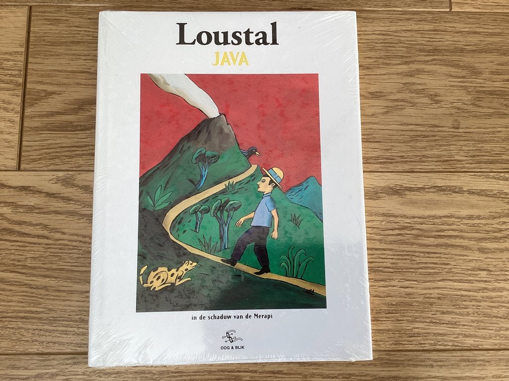 Loustal Java In de schaduw van de Merapi (HC in seal), Eén stripboek, Ophalen of Verzenden, Zo goed als nieuw
