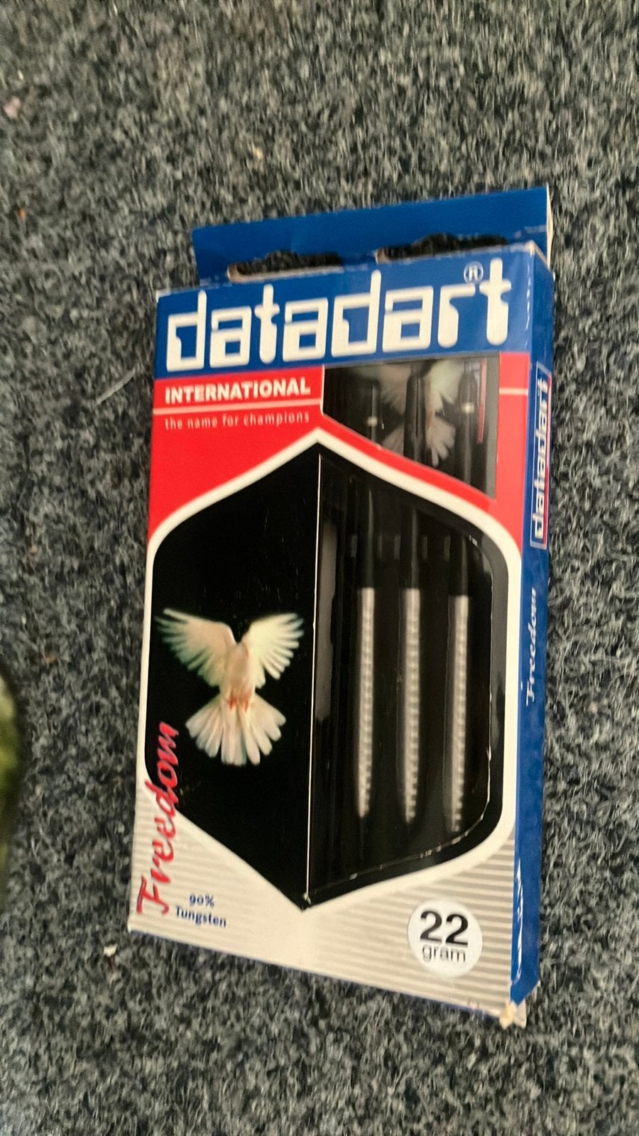 Data darts, Sport en Fitness, Darts, Ophalen of Verzenden, Zo goed als nieuw, Pijlen