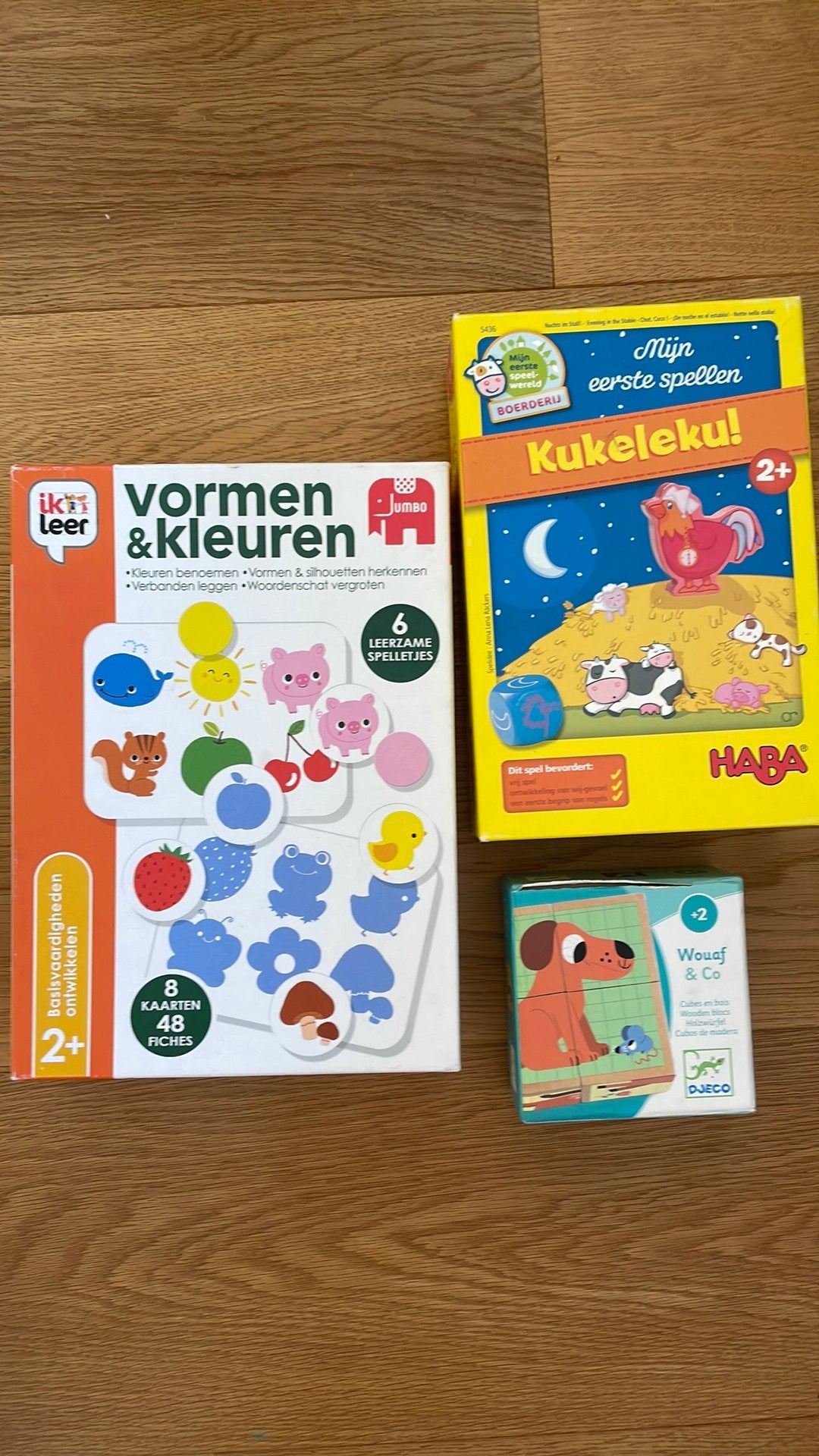 Spelletjes voor kinderen vanaf 2 jaar, Ophalen, Zo goed als nieuw