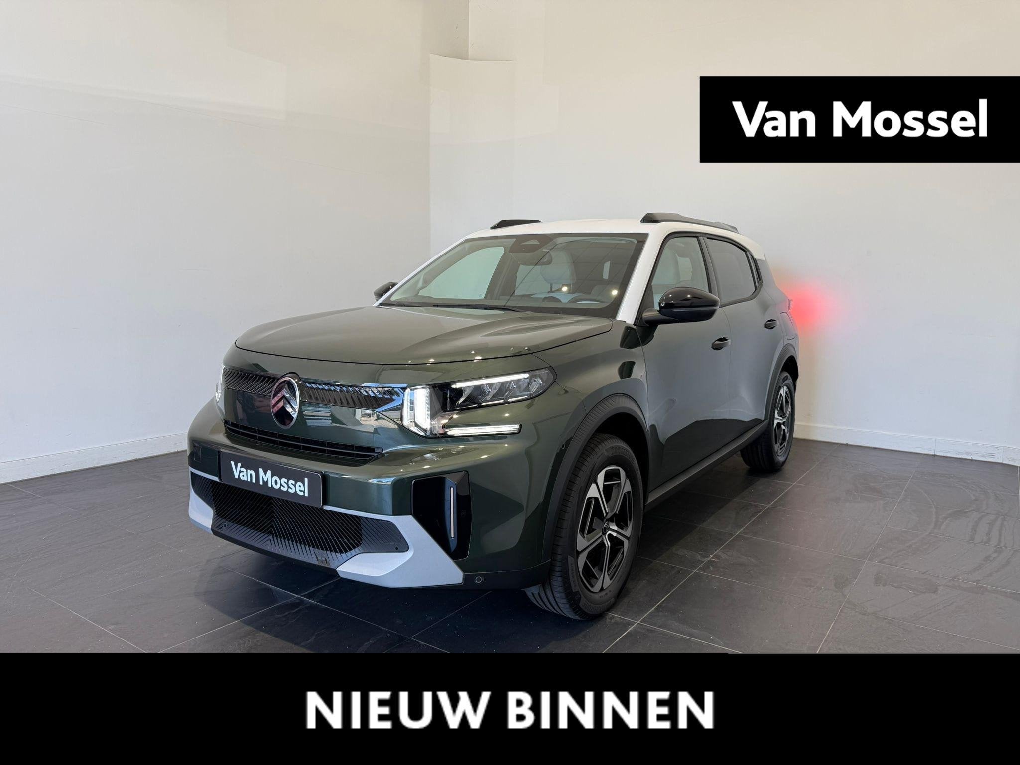 Citroen C3 Aircross 1.2 Hybrid 145pk Max | Nav | Camera | do, Auto's, Euro 6, 1199 cc, Leder en Stof, Hybride Elektrisch/Benzine