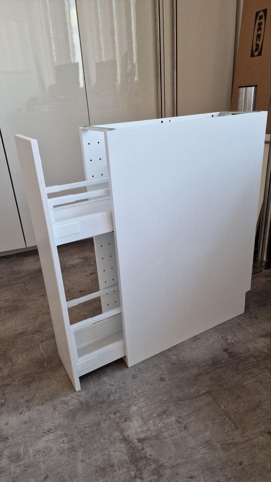 ikea method ikea onderkast met uitrekbare inrichting, Ophalen, Minder dan 50 cm, Gebruikt, Minder dan 100 cm