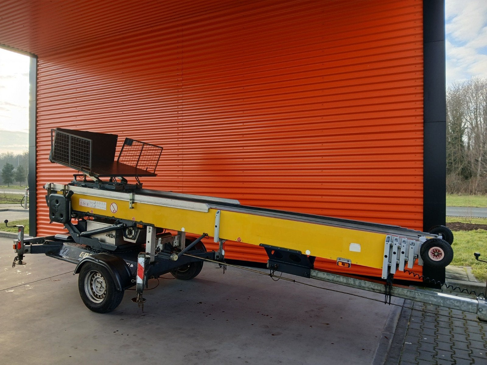 Paus Big Easy 25 meter ladderlift Honda motor + kenteken, Ophalen