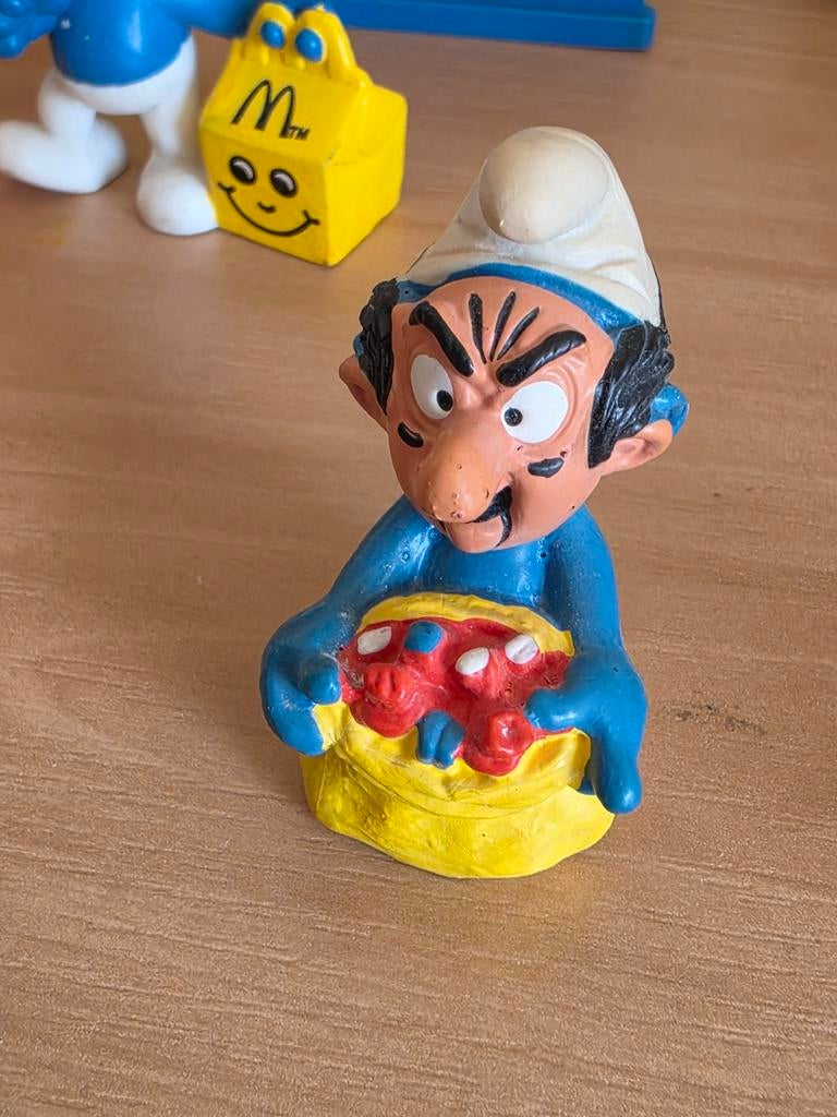 Smurf met masker Gargamel, Ophalen of Verzenden