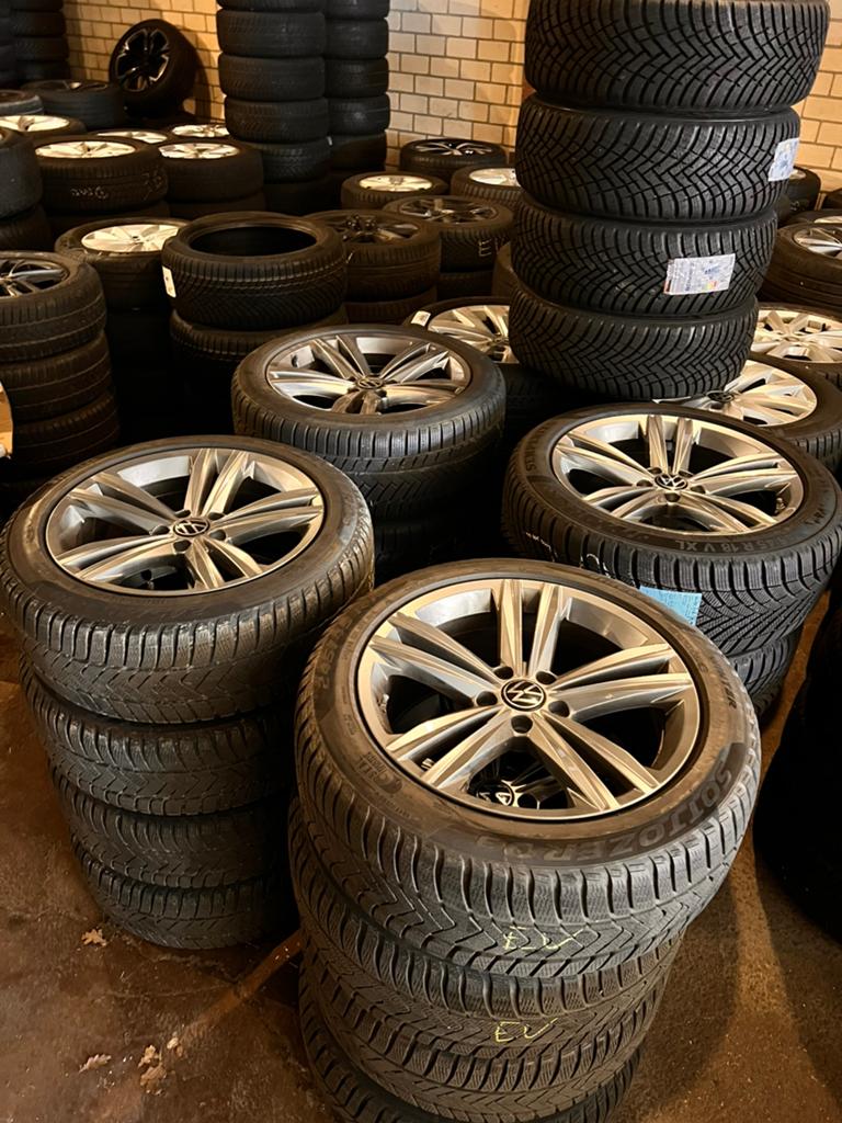 17” 18” 19” VW Arteon Passat TRoc velgen 5x112 winterbanden, Auto-onderdelen, Banden en Velgen, Ophalen, 18 inch, Gebruikt, Banden en Velgen